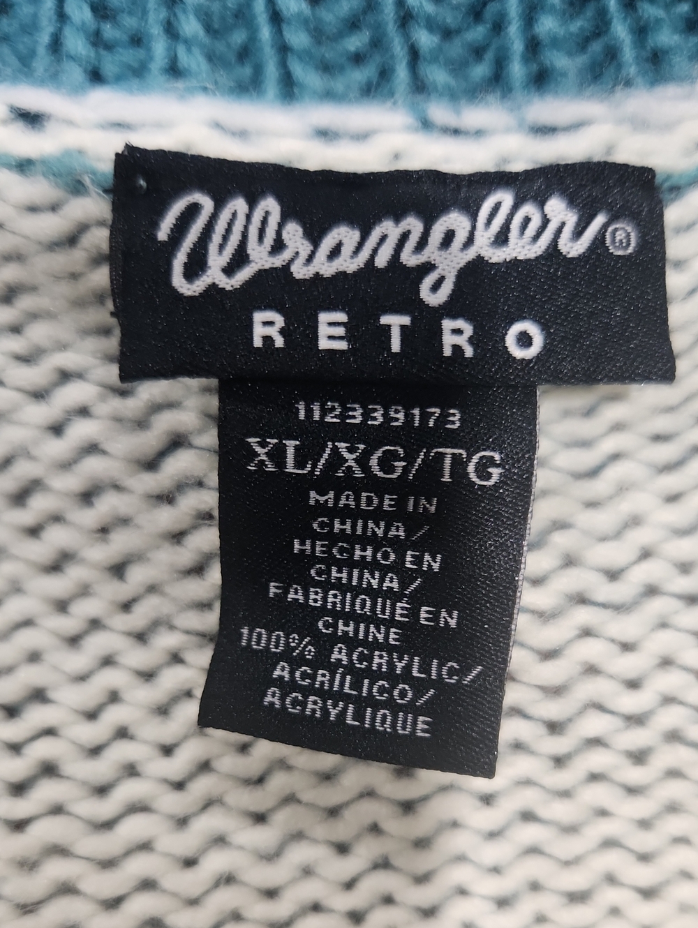 Wrangler Retro Desert Cardigan Southwest Western Chic, Boho - Picture 10 of 12